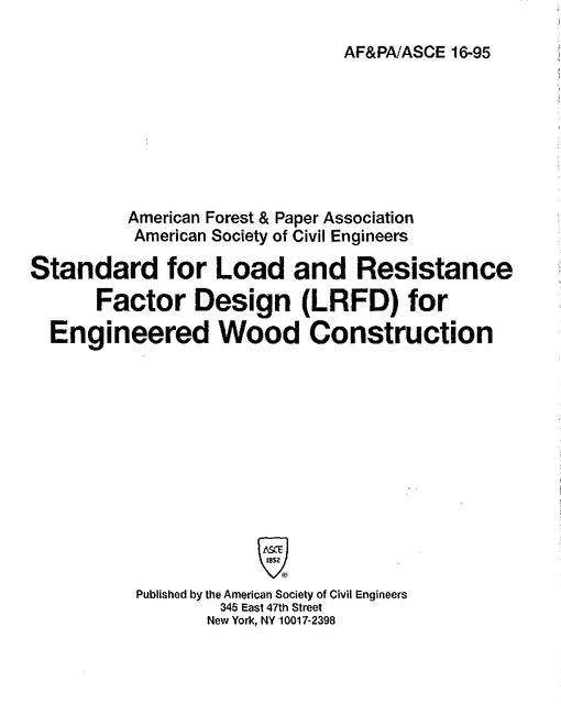 ASCE 16-95 ASCE 16-95