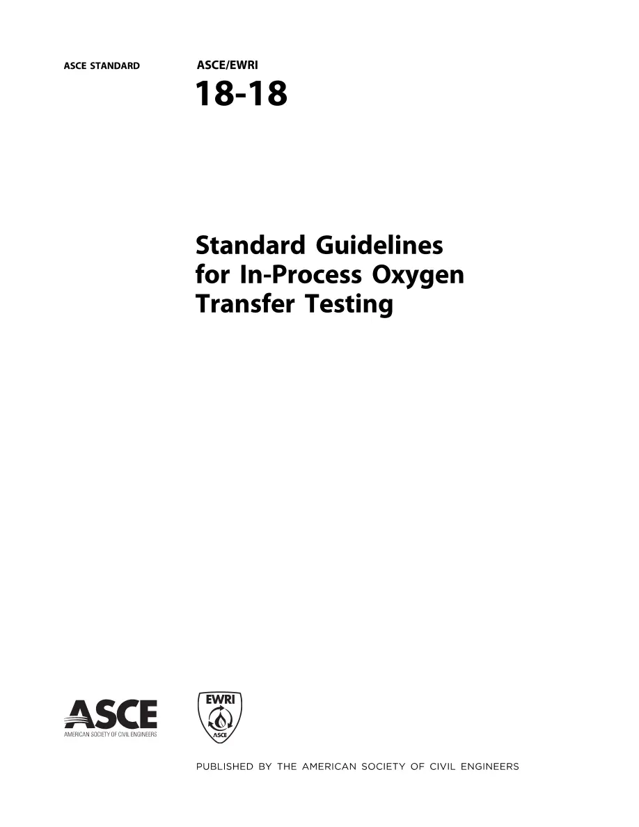 ASCE 18-18 ASCE 18-18