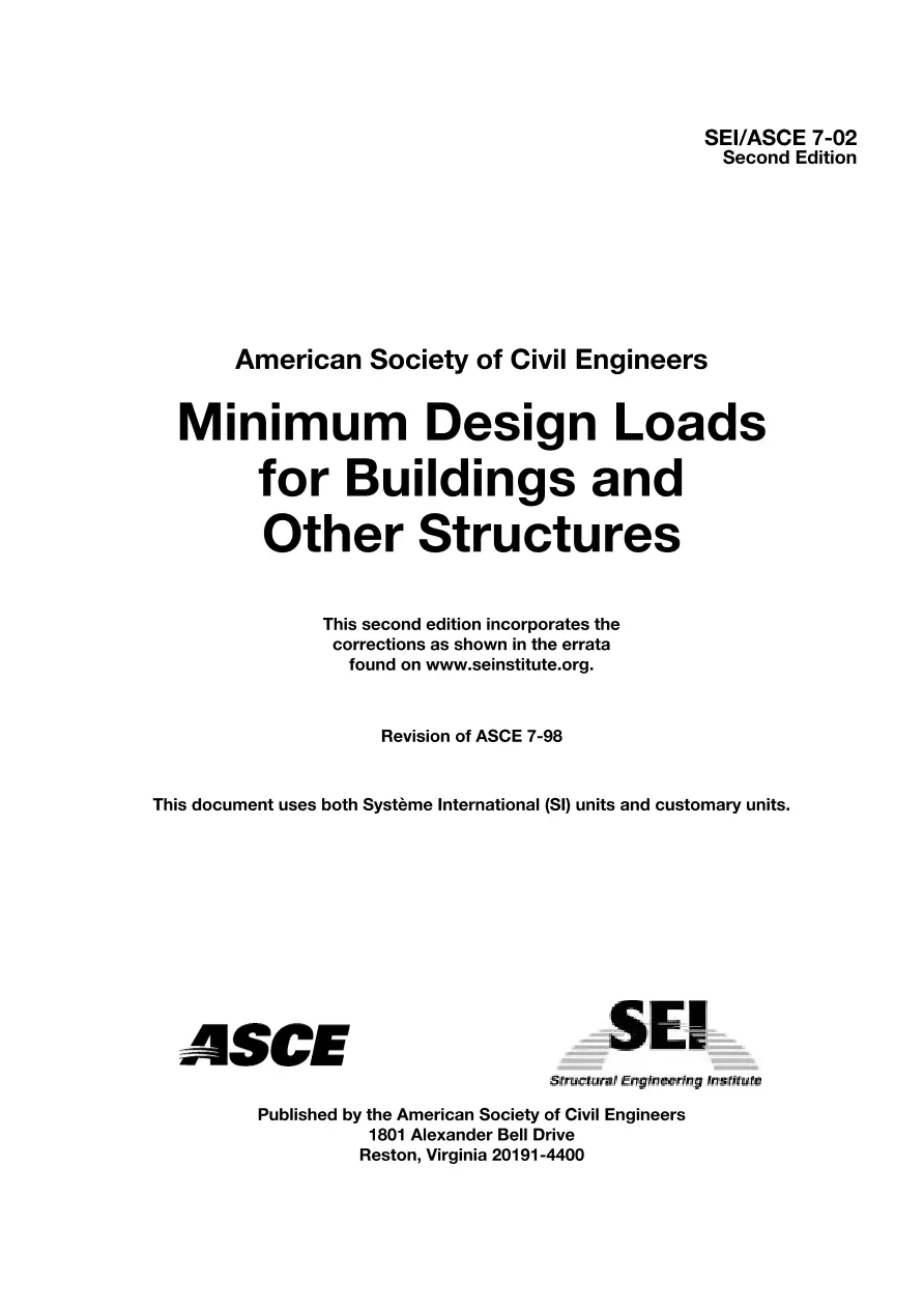 ASCE 7-02 ASCE 7-02
