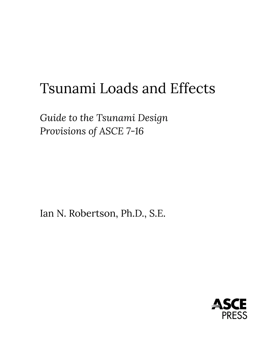 ASCE 7-16 Tsunami Loads and Effects ASCE 7-16 Tsunami Loads and Effects