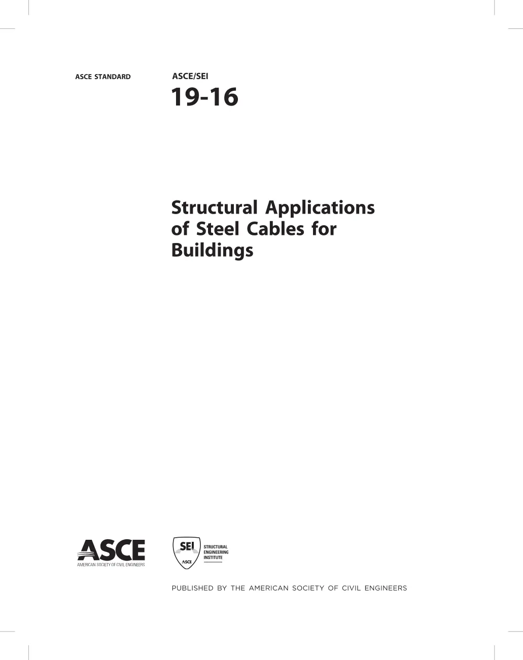 ASCE 19-16 ASCE 19-16