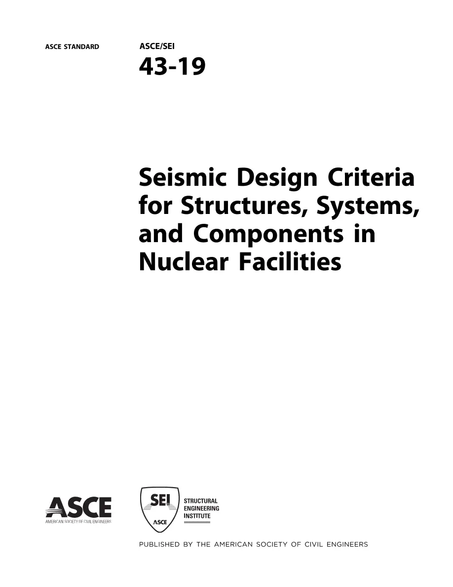 ASCE 43-19 ASCE 43-19