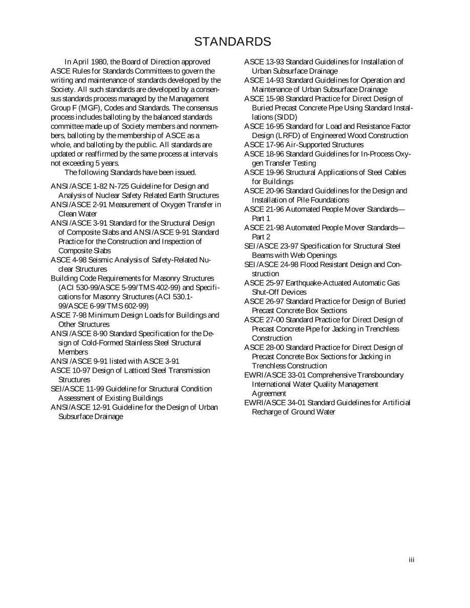 ASCE 32-2001 ASCE 32-2001