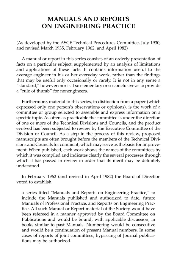 ASCE Manual of Practice No. 125 ASCE Manual of Practice No. 125