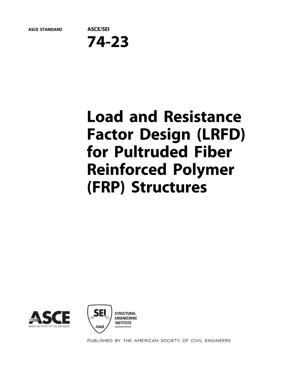 ASCE /SEI 74-23 ASCE /SEI 74-23