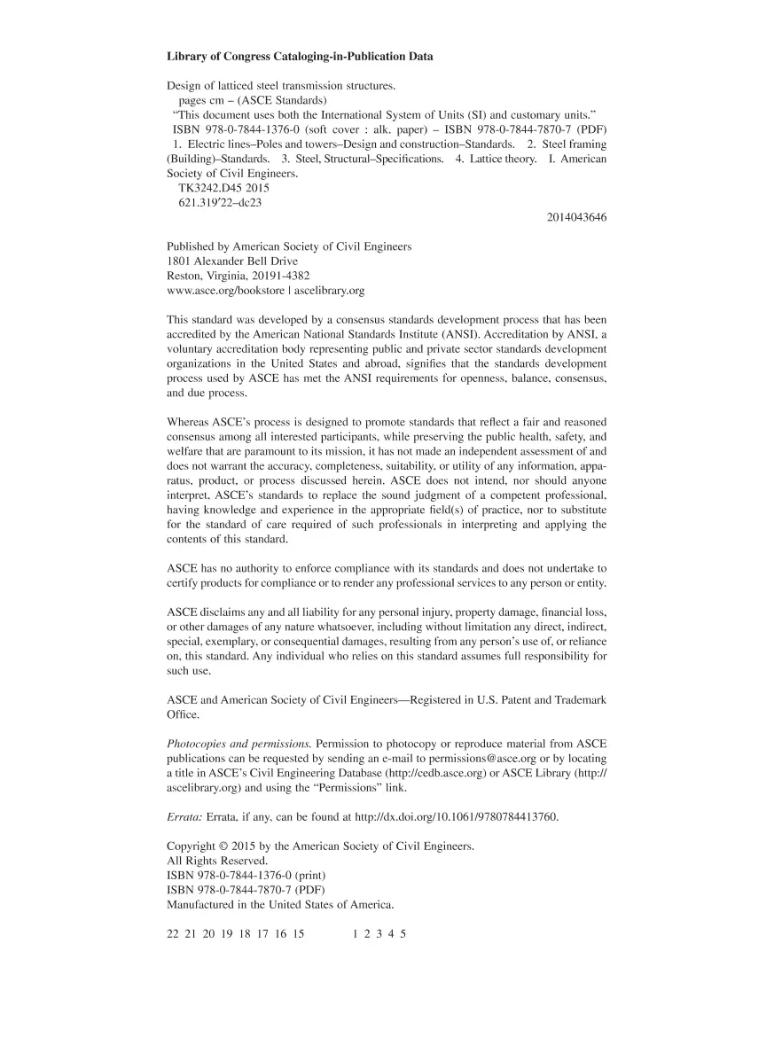 ASCE 10-15 ASCE 10-15
