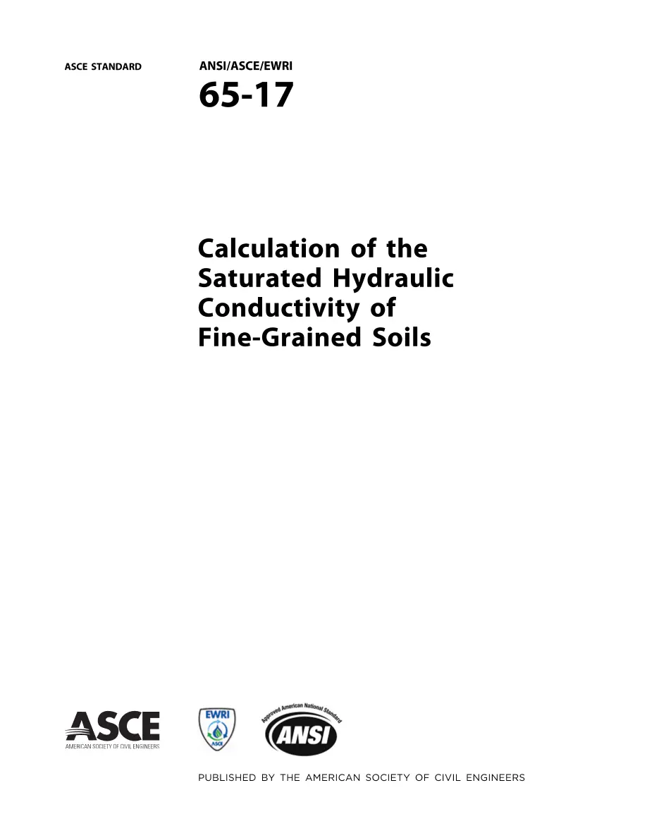 ASCE 65-17 ASCE 65-17