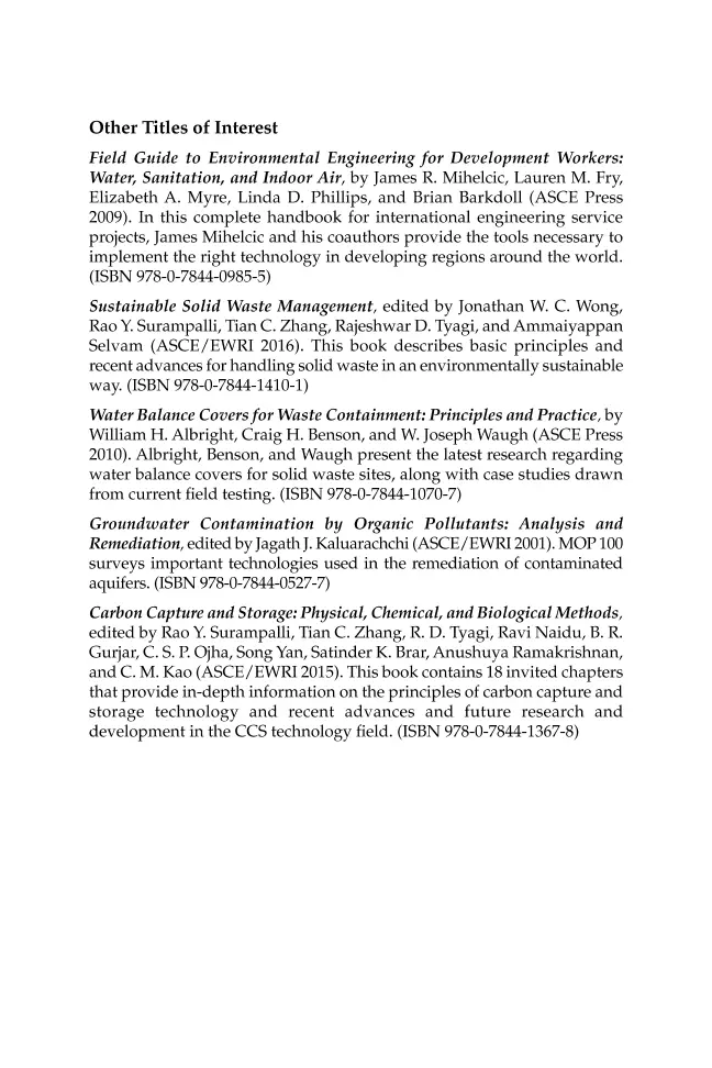 ASCE Manual of Practice No. 159 ASCE Manual of Practice No. 159