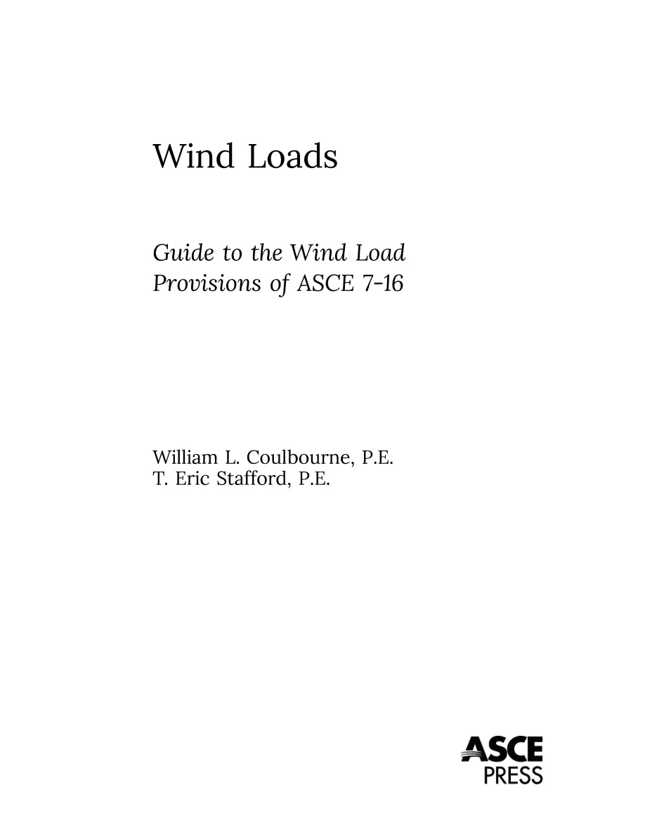ASCE 7-16 Wind Loads ASCE 7-16 Wind Loads