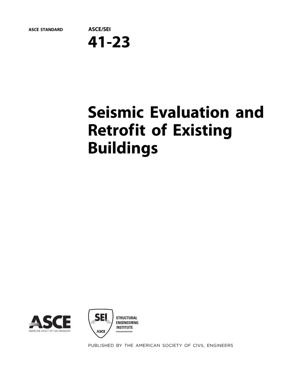 ASCE 41-23 ASCE 41-23