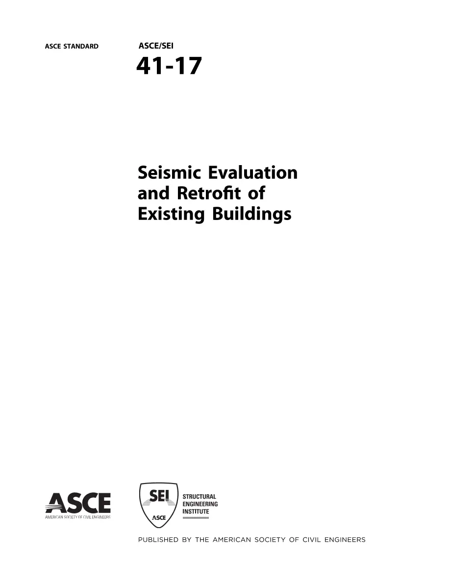 ASCE 41-17 ASCE 41-17