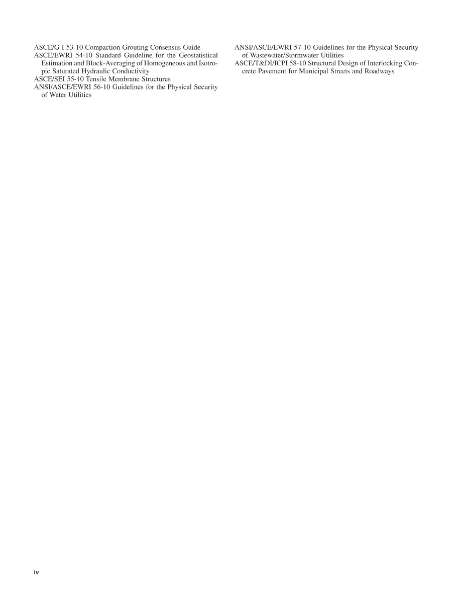 ASCE 56-10 / 57-10 ASCE 56-10 / 57-10