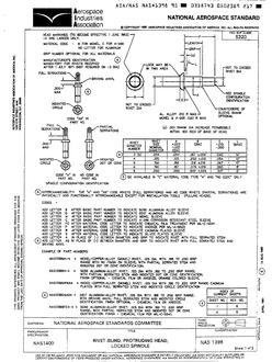 AIA NAS1398 AIA NAS1398