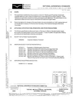 AIA NAS4007 AIA NAS4007