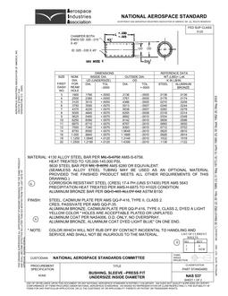 AIA NAS537 AIA NAS537