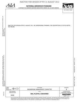 AIA NAS3409 AIA NAS3409