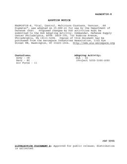 AIA NASM28728/8 AIA NASM28728/8