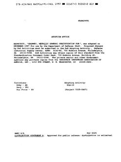 AIA NASM16491 AIA NASM16491