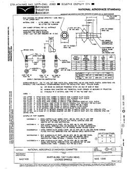 AIA NAS1399 AIA NAS1399