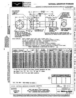AIA NAS6803-6820 AIA NAS6803-6820