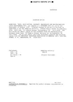 AIA NASM33588 AIA NASM33588