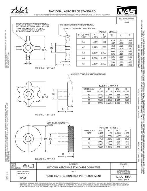 AIA NAS1553:2020 AIA NAS1553:2020