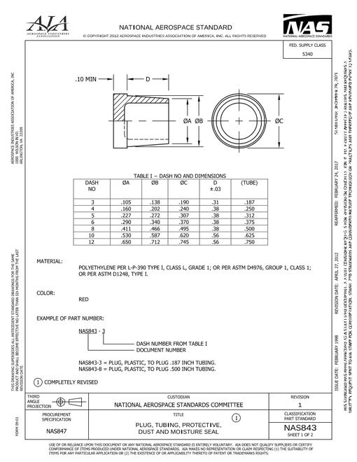 AIA NAS843:2023 AIA NAS843:2023