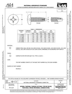 AIA NASM24625:2021 AIA NASM24625:2021