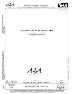 AIA NAS411-1 AIA NAS411-1