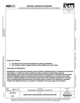 AIA NAS3610:2021 AIA NAS3610:2021
