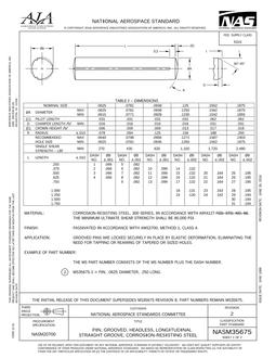 AIA NASM35675:2016 AIA NASM35675:2016