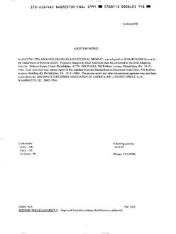 AIA NASM20700 AIA NASM20700