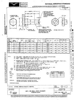 AIA NAS1266-1270 AIA NAS1266-1270