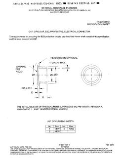 AIA NASM5501/31 AIA NASM5501/31