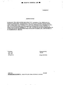 AIA NASM63540/7 AIA NASM63540/7