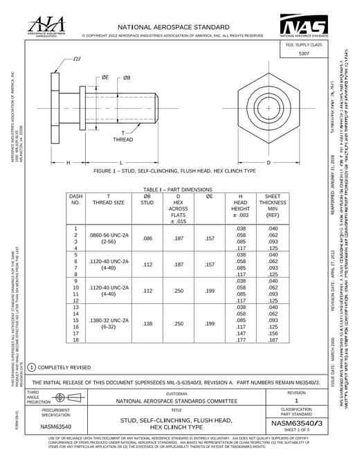 AIA NASM63540/3:2023 AIA NASM63540/3:2023
