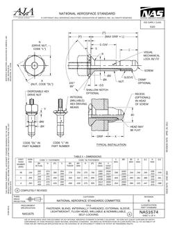 AIA NAS1674 AIA NAS1674