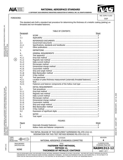 AIA NASM1312-12:2020 AIA NASM1312-12:2020