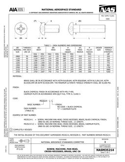 AIA NASM35214:2020 AIA NASM35214:2020