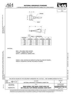 AIA NASM43770/11:2016 AIA NASM43770/11:2016