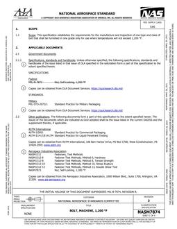 AIA NASM7874:2021 AIA NASM7874:2021