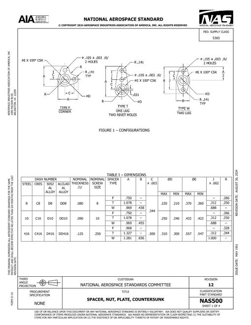 AIA NAS500:2024 AIA NAS500:2024
