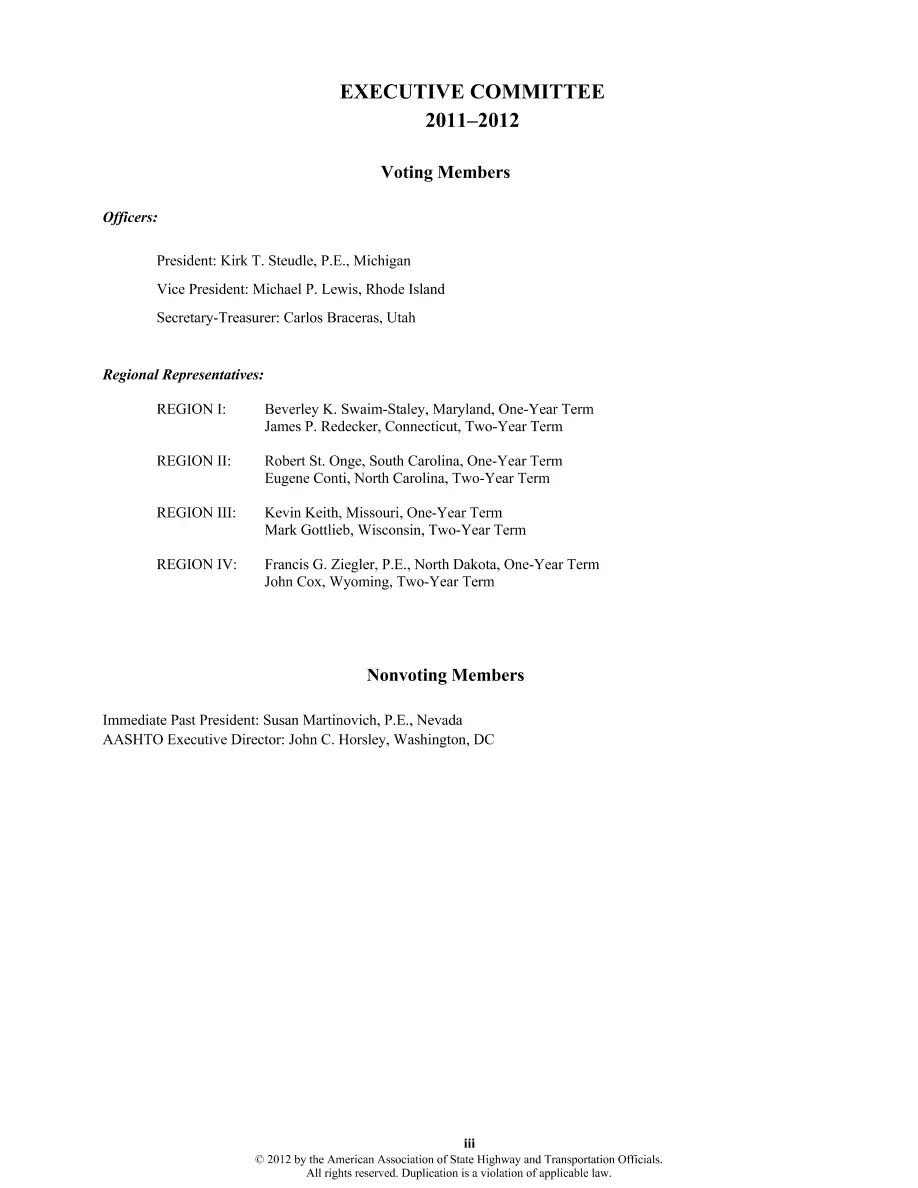 AASHTO FRPS-1 AASHTO FRPS-1