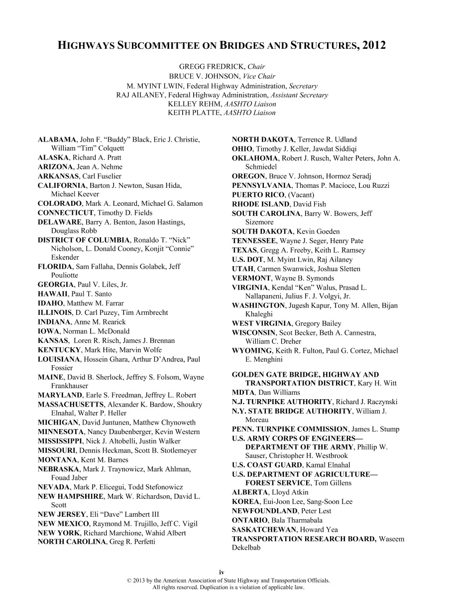 AASHTO LTS-6 AASHTO LTS-6