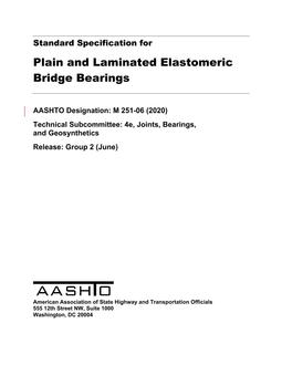 AASHTO M 251-06 (2020) AASHTO M 251-06 (2020)