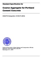 AASHTO M 80-87 (2003) AASHTO M 80-87 (2003)