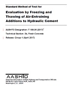 AASHTO T 188-05 (2021) AASHTO T 188-05 (2021)