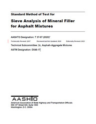 AASHTO T 37-07 (2020) AASHTO T 37-07 (2020)