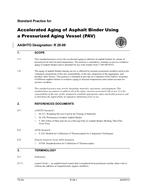 AASHTO R 28-09 AASHTO R 28-09