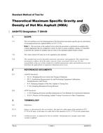 AASHTO T 209-09 AASHTO T 209-09
